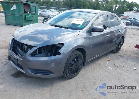 2015 Nissan Sentra S from USA, damaged, VIN 3N1AB7AP6FY376352